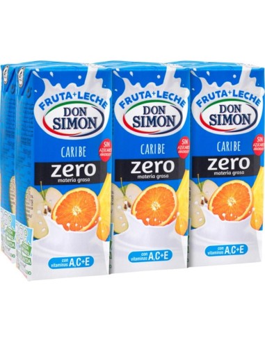 FR+LECH. ZERO CARIBE DON SIMON  PK-6X200ML