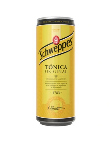 SCHWEPPES TONICA LATA 333 CC