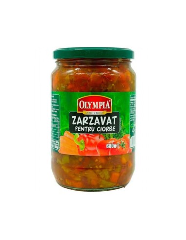 VERDURA PARA LA SOPA OLYMPIA  680G