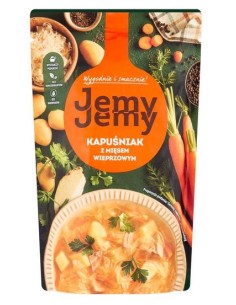  ZUPA KAPUSNIAK Z MIESEM WIEPRZOWYM JEMY JEMY 450 G