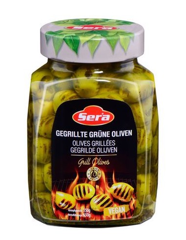 ACEITUNAS VERDES A LA PARRILLA SERA 650G