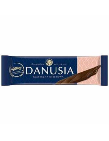 CLASSIC BARRA DE CHOCOLATE DANUSIA,WAWEL  38G