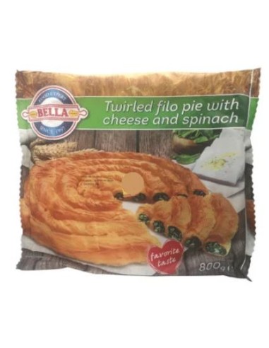 BANNICA DE QUESO/ESPINACA,BELLA 800G