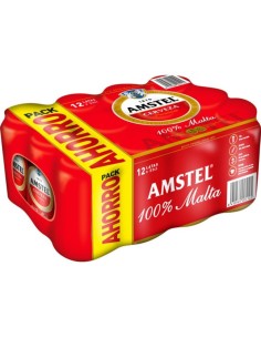 CERVEZA AMSTEL LATA 37,5 CL. 2