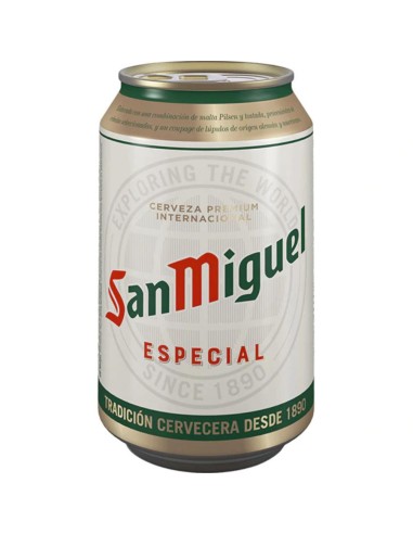 CERVEZA S.MIGUEL LATA 33CL.CAJ