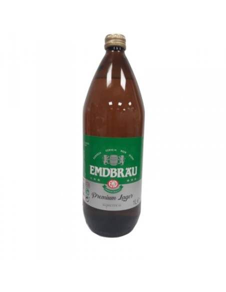 CERVEZA EMDBRAU 1L.