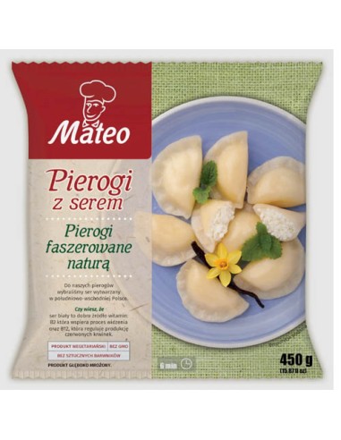 PIEROGI Z SEREM MATEO 450 G