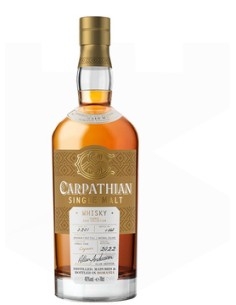 WHISKY CARPATHIAN SINGLE MALT COGNAC 0.7L