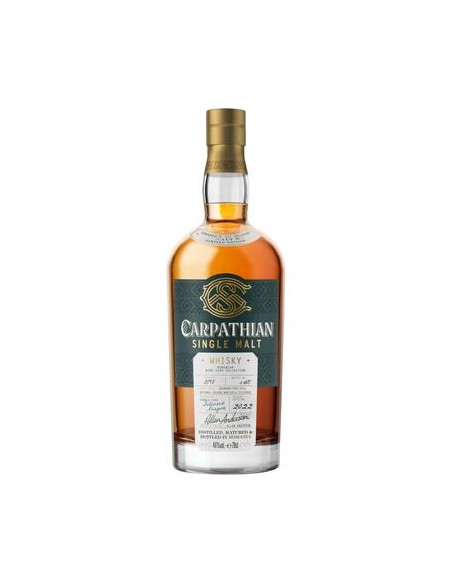 WHISKY CARPATHIAN SINGLE MALT FETEASCA NEAGRA 700ML