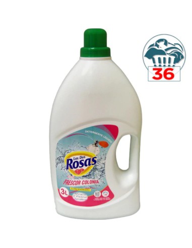 DETG.LIQUIDO COLONIA,DOS ROSAS 3L