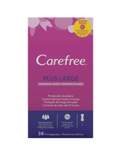 SALVA SLIP PLUS LARGE,CAREFREE 36UN