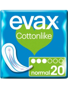 EVAX COTTONLIKE  NORMAL SIN ALAS 20 UND 2