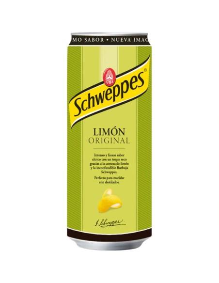 SCHWEPPES LIMON BOTE 33CL.