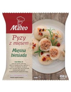 BOLAS RELLENAS DE CARNE PYZY, MATEO 450G