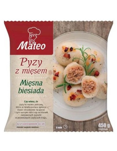 BOLAS RELLENAS DE CARNE PYZY MATEO 450G