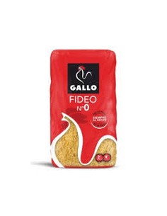PASTA GALLO FIDEO 0 450GRS.