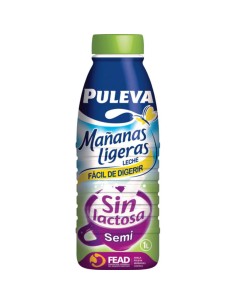 LECHE PULEVA SIN LACTOSA SEMI BRIK 1 LT