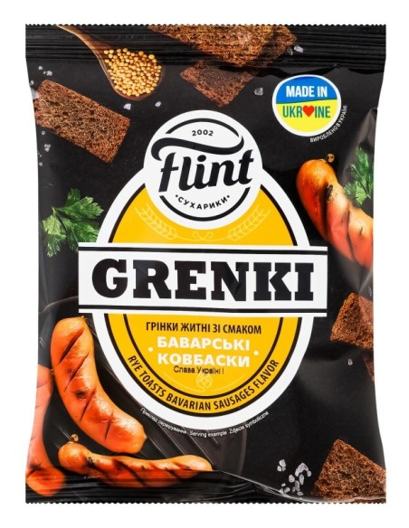 PAN CENTENO CON SABOR LONGANIZA BAVARA FLINT