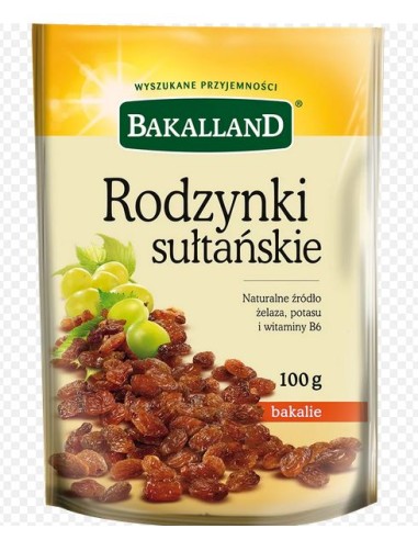 PASAS SULTANAS,BAKALLAND   100G