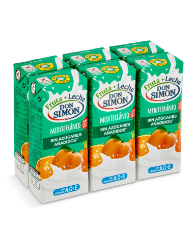 LECHE+ZUMO FUNC. DON SIMON MEDIT. PK-6