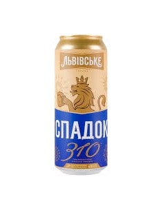 CERVEZA "SPADOK",LVIVSKE 5%,500ML