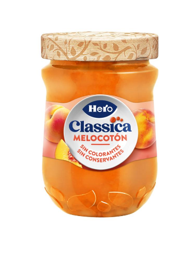 CONFITURA HERO MELOCOTON TARRO 345G
