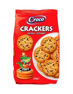 CRACKERS SESAMO , CROCO  150G