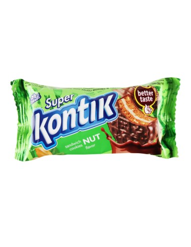 SANDWICH CON CREMA DE NUECES SUPER KONTIK KONTI 90G
