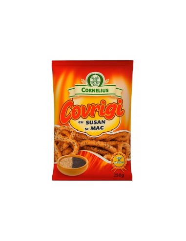 ROSQUILLA DE PAN CON AMAPOLA,SESAMO 250G