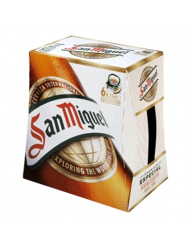 CERVEZA SAN MIGUEL PK-6 1/4