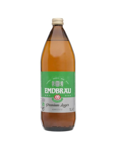 CERVEZA EMDBRAU 1L.