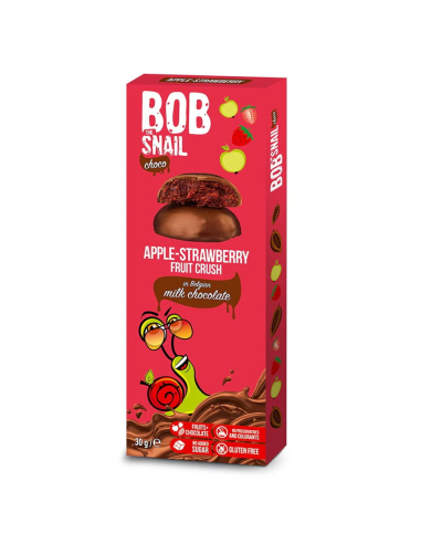 BOMBONES NATURALES MANZ./FRESA ROLS ,BOB 30G