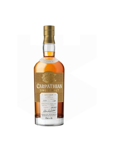 WHISKY CARPATHIAN SINGLE MALT COGNAC...