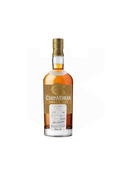 WHISKY CARPATHIAN SINGLE MALT COGNAC 0.7L