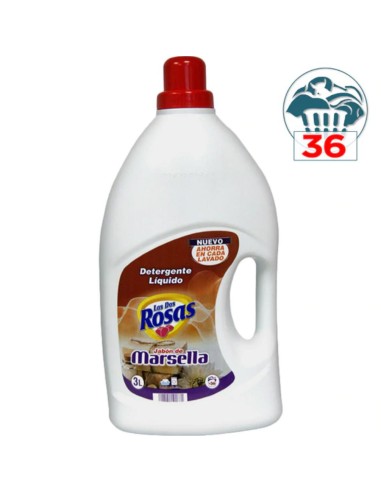 DET,LIQUIDO MARSELLA DOS ROSA 3L