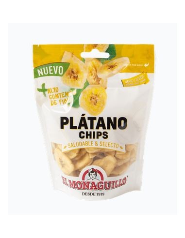 PLATANO CHIPS,EL MONAGUILLO 80G
