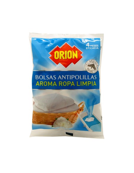 ORION POLILLA BOLSAS ROPA LIMPIA 20UDS.