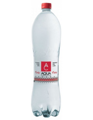 AGUA CON GAS FUERTE AQUA CARPATICA 1.5 L