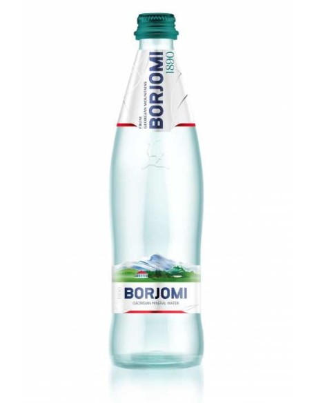 AGUA CON GAS BORJOMI  CRISTAL 500ML