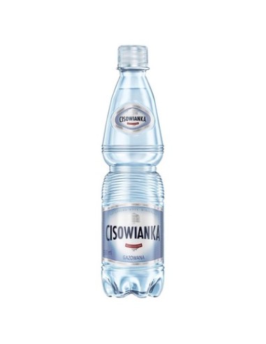 AGUA MINERAL CON GAS"CISOWIANKA"500ML