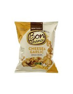 CHIPS DE PAN CON QUESO KASHKAVAL Y AJO BON CHANCE 120G
