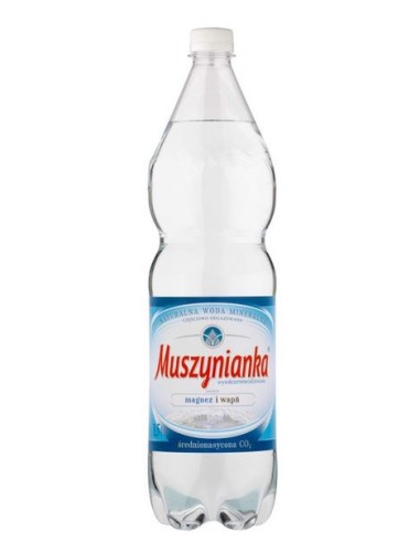 MUSZYNIANKA AGUA  GAS PET 1.5L