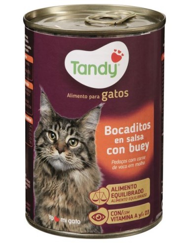 COM.GATO TANDY BOCADITOS BUEY