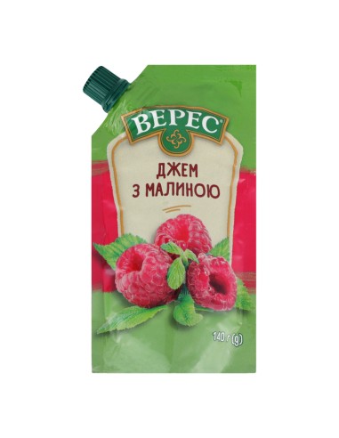 MERMELADA DE FRAMBUESA VERES 140G