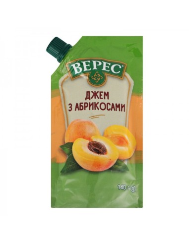 MERMELADA DE ALBARICOQUES VERES 140G