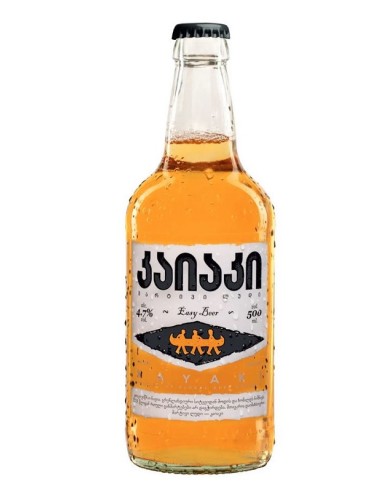 CERVEZA DE GEORGIA"KAYAKI"4.7% 500ML