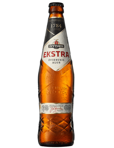 CERVEZA  SVYTURYS EXTRA 5.2%,500ml