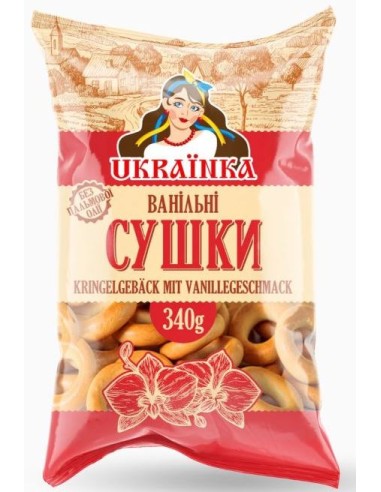 ROSQUILLAS DE VANILLA"UKRAINKA" 340G