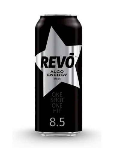 BEBIDA ALC. "REVO BLACK" 8.5%,500ML