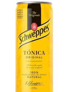 SCHWEPPES TONICA LATA 333 CC 2